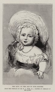 The King at the Age of Five Months by William Charles Ross